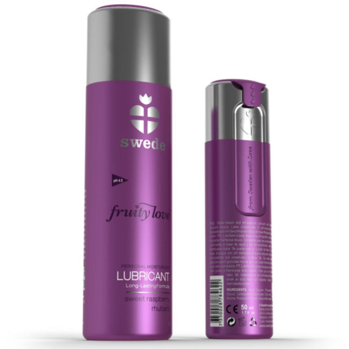 image Fruity Love Lubrifiant Framboise Rhubarbe 100 Ml