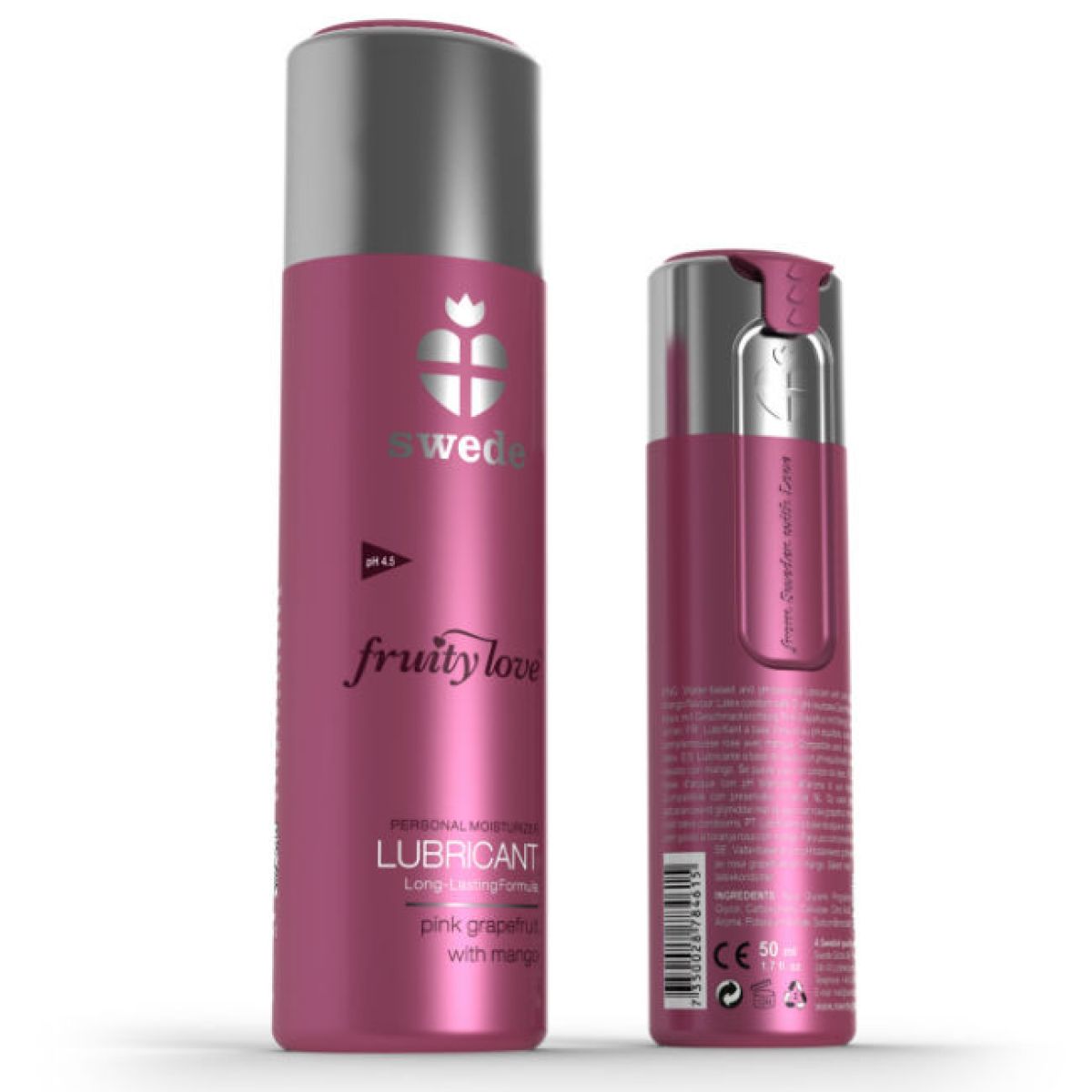 image Fruity Love Lubrifiant Pamplemousse Rose à la Mangue 100 Ml