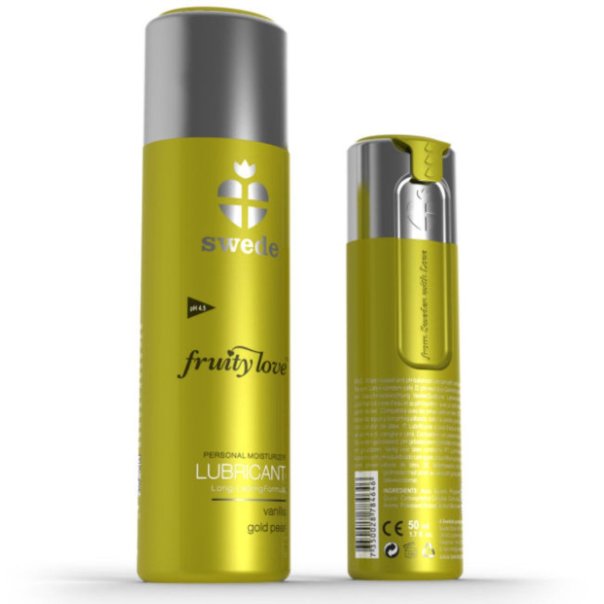 image Fruity Love Lubrifiant Vanille Or Poire 50 Ml