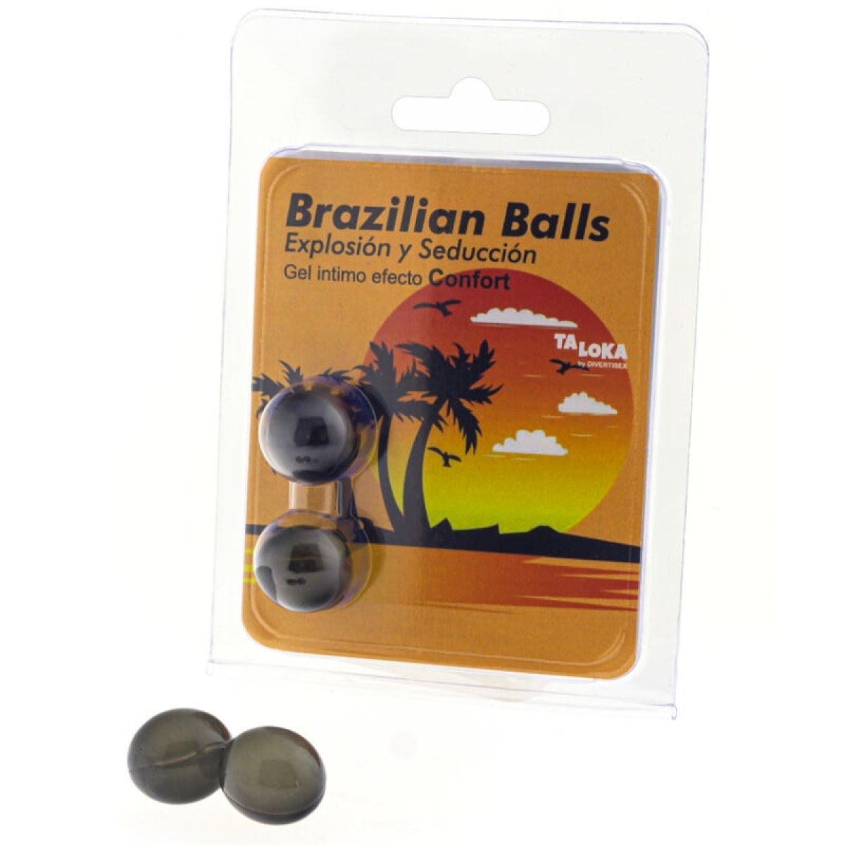 image 2 Balles Brésiliennes Gel Excitant Effet Confort