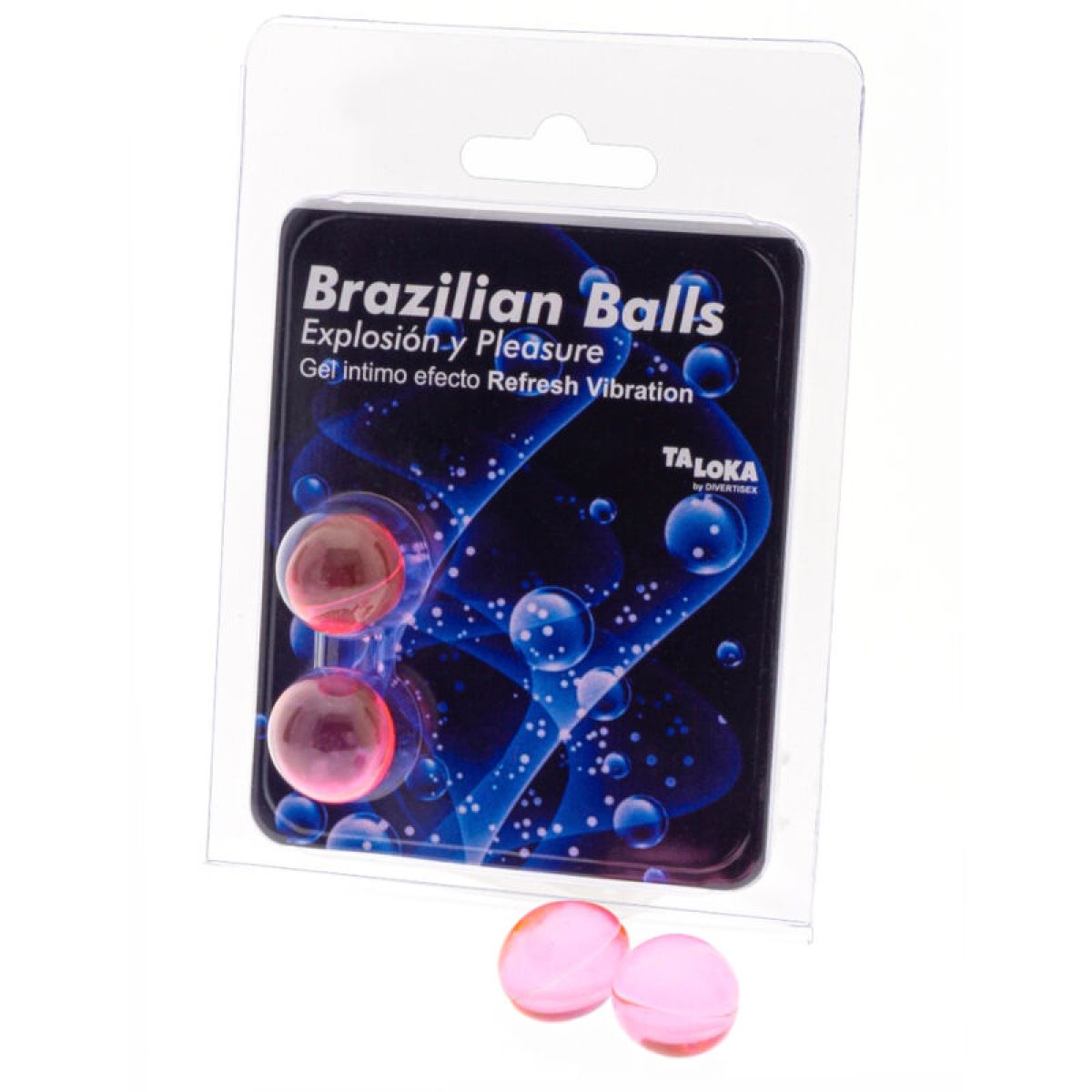 image 2 Balles Brésiliennes Refresh Effet Vibrant Gel Excitant