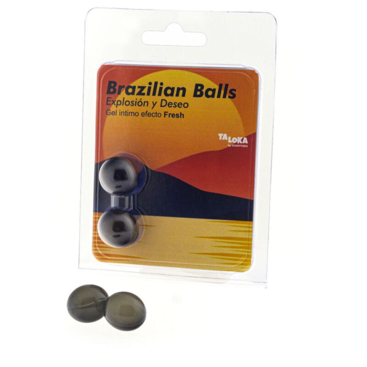 image 2 Boules Brésiliennes Gel Excitant Effet Frais