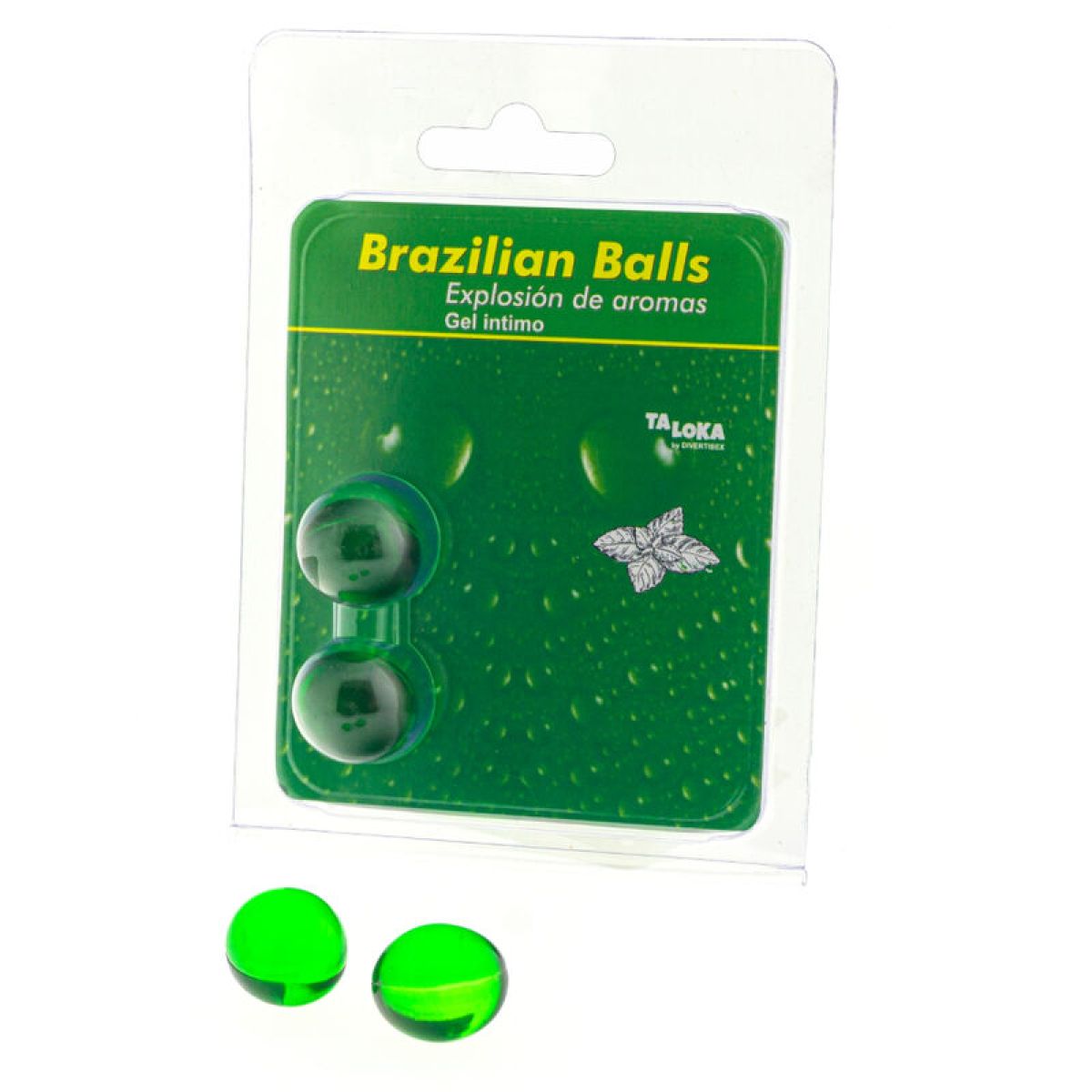 image 2 Boules Brésiliennes Gel Intime Menthe