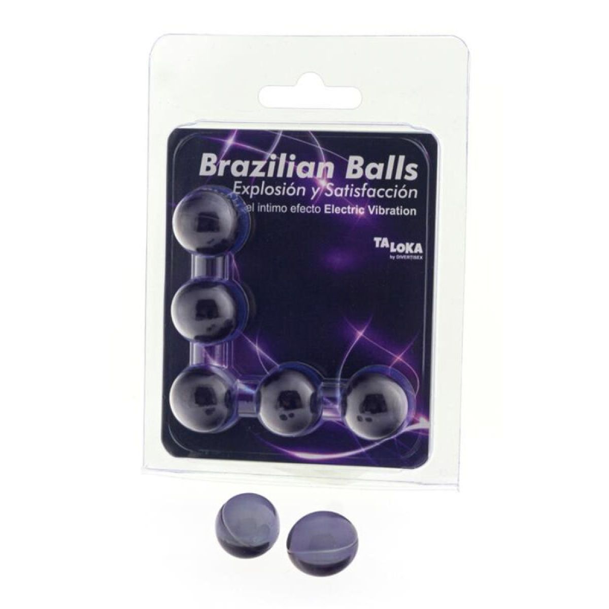 image 5 Balles Brésiliennes Effet Vibrant Électrique Gel Excitant