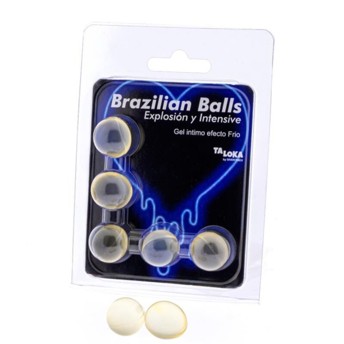 image 5 Balles Brésiliennes Gel Excitant Effet Froid & Vibration