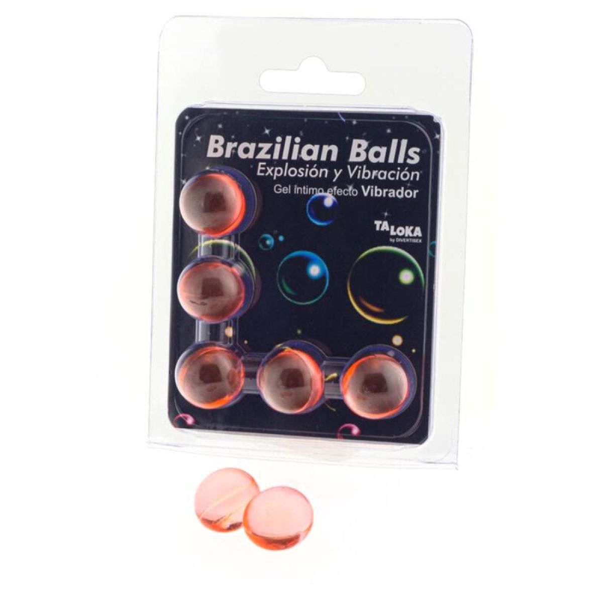 image 5 Balles Brésiliennes Gel Excitant Effet Vibrant