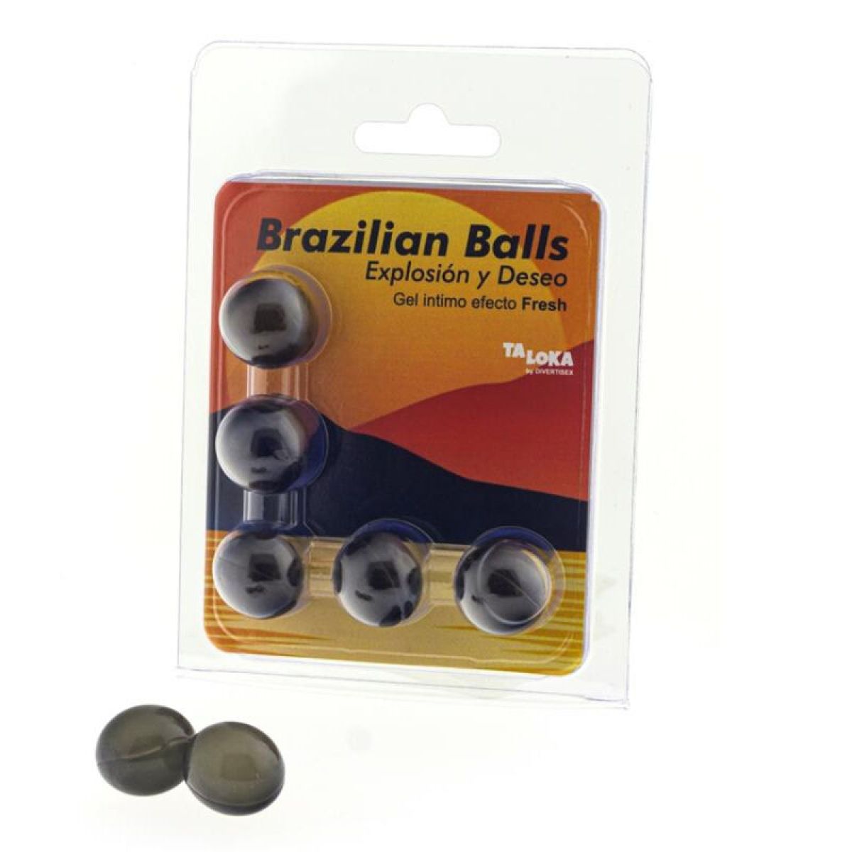 image 5 Boules Brésiliennes Gel Excitant Effet Frais