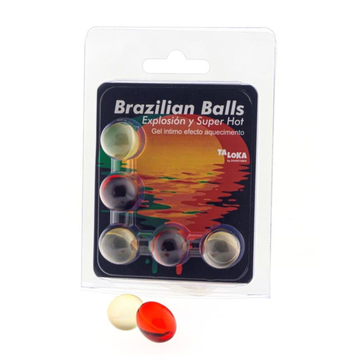 image 5 Boules Brésiliennes Gel Excitant Effet Super Chaud