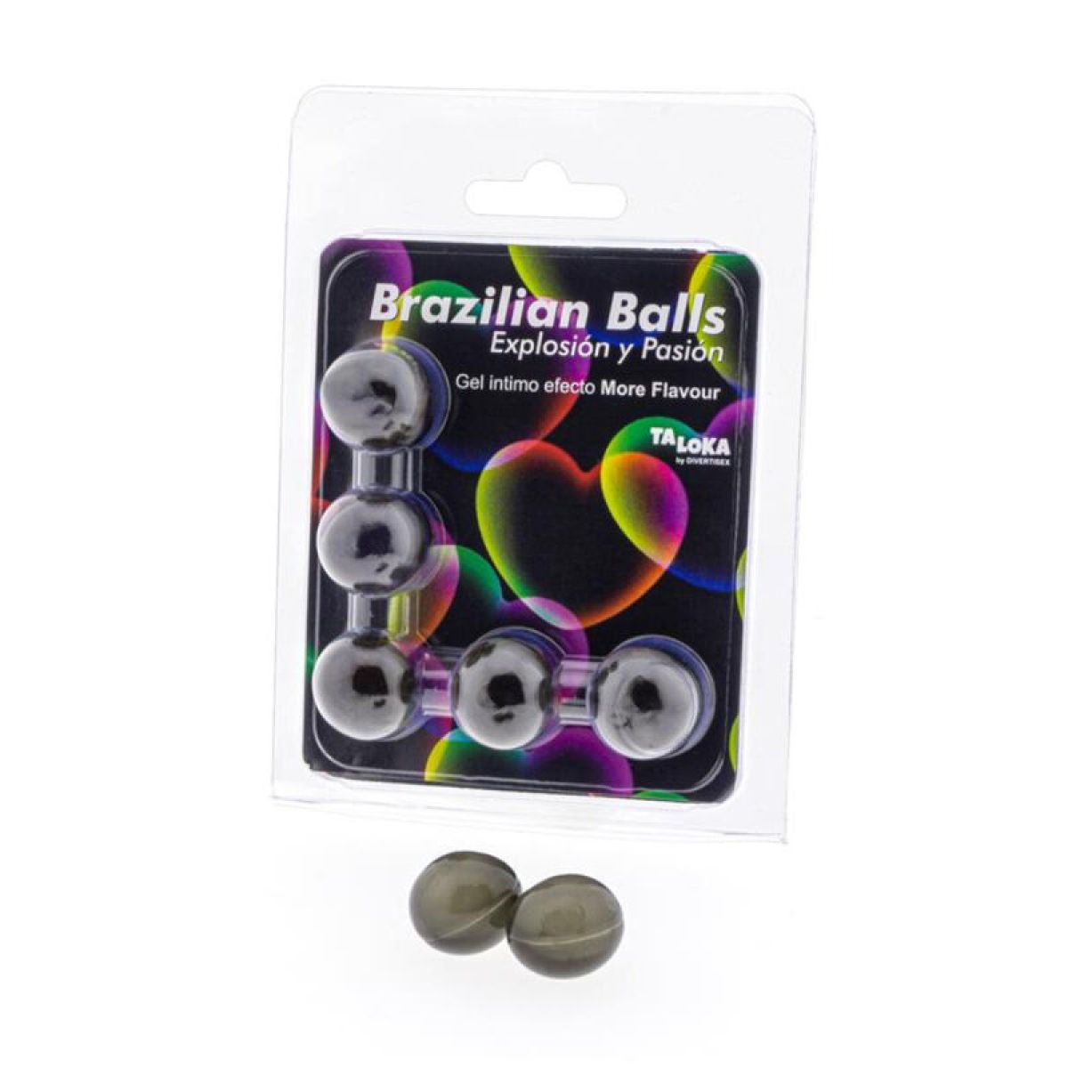 image 5 Boules Brésiliennes Plus Deffet de Saveur Gel Excitant