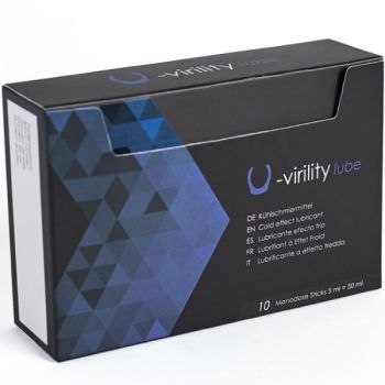 500 Cosmetics - U-virility Lube Lubrifiant Effet Froid 10 X 5 Ml
