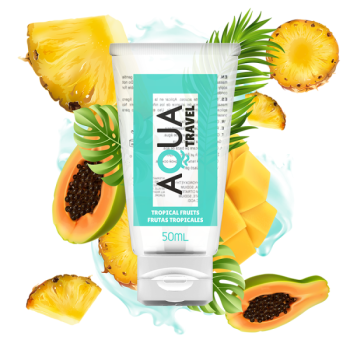 image Saveur Lubrifiant a Base D''eau Fruits Tropicaux - 50 Ml
