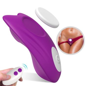 image Armony - Culotte Portable Papillon Vibrateur Télécommande Violet