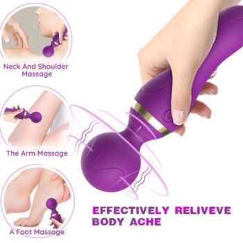 Armony - Freeza Massager & Vibrateur Tête Super Flexible Noir