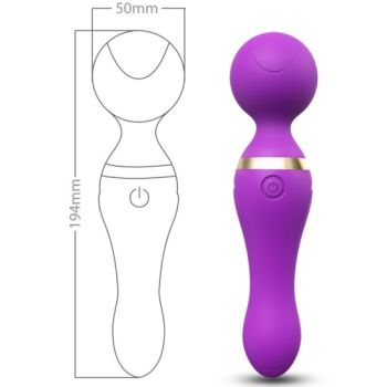 Armony - Freeza Massager & Vibrateur Tête Super Flexible Violet