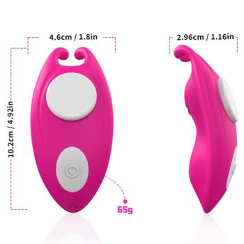 Armony - Honeybee Wearable Panties Vibrateur G-spot Fuchsia - Application Gratuite