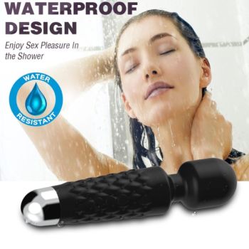 Armony - Masseur et Vibrateur Postman Tête Super Flexible Noir