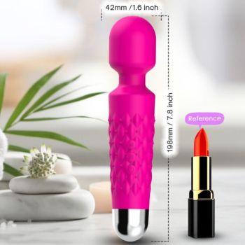 Armony - Masseur & Vibrateur Postman Tête Super Flexible Fuchsia