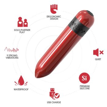 Armony - Rocket Vibrateur Bullet Télécommande Fuchsia