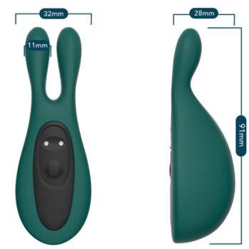 Armony - Stimulateur & Vibrateur Lapin Vert