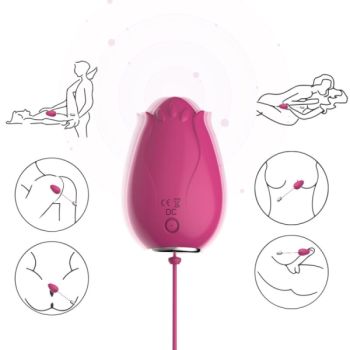 Armony - Vibrateur Mandala Egg Télécommande G-spot Fuchsia
