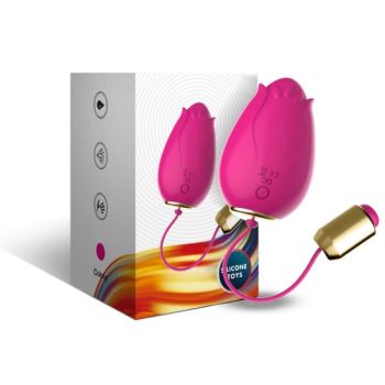 Armony - Vibrateur Mandala Egg Télécommande G-spot Fuchsia