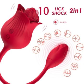 image Armony - Vibrateur Rose Con Cola Rouge