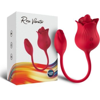 Armony - Vibrateur Rose Con Cola Rouge