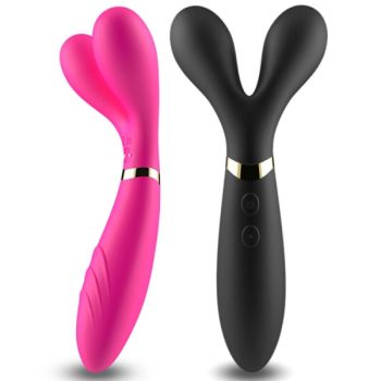 Armony - Y-wand Massage & Vibrateur Double Tête Noir