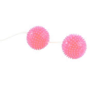 image Baile - Balles Texturées Rose Profondement Plaisir 3.6 Cm