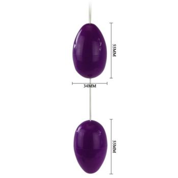 Baile - Twins Balls Boules Anal Lilas
