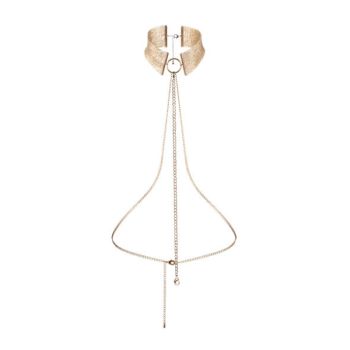 image Bijoux - Désir Métallique Collier Métallisé Doré