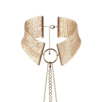 Bijoux - Désir Métallique Collier Métallisé Doré