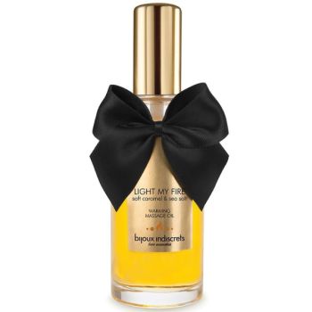 Bijoux - Huile de Massage Effet Chaleur Arôme Caramel