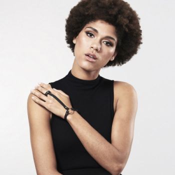 Bijoux - Indiscrets Bracelet / Harnais Maze Noir