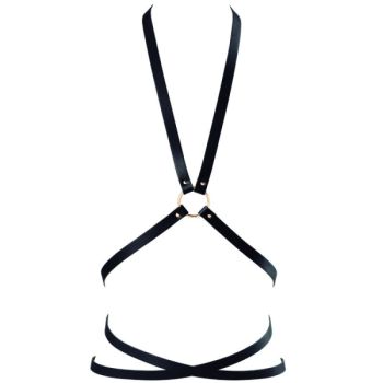 image Bijoux Indiscrets Maze - Harnais Multi-voies Noir