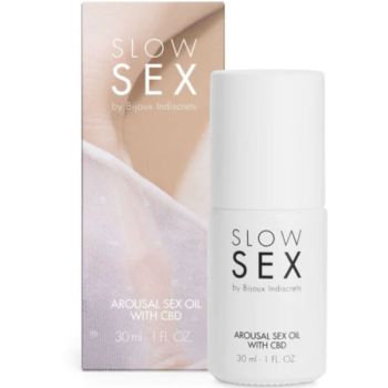 Bijoux - Slow Sex Huile de Massage Sexuel au Cbd 30 Ml