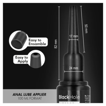 Applicateur de Lubrifiant Anal Taille l 100 Ml