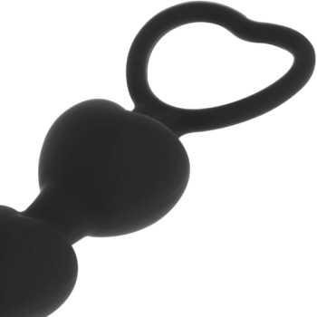 Chaîne de Coeurs Anal Mila 18 Cm