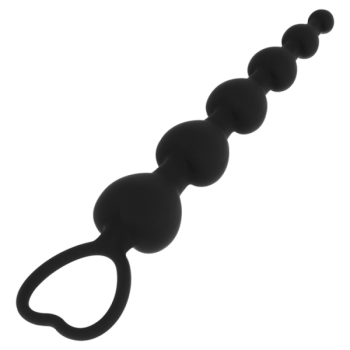 Chaîne de Coeurs Anal Mila 18 Cm