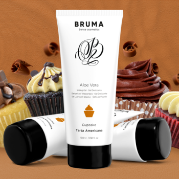 Gel Glissant à L''aloe Vera Saveur Cupcake 100 Ml