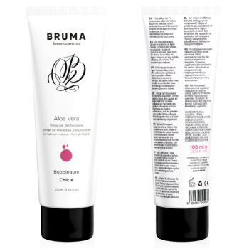 image Gel Glissant Aloe Vera Saveur Bubblegum 100 Ml