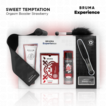 Xperience - Kit Tentation Fraise Douce avec Amplificateur D'orgasme