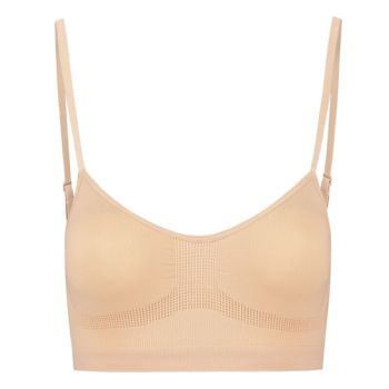 Bye-bra - Medium Control Soutien-gorge sans Points Beige Taille Xl