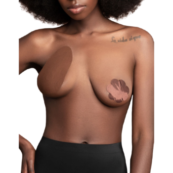 Bye-bra - Renforcementseins + 3 Paires Satinées Brun Bonnet F/h