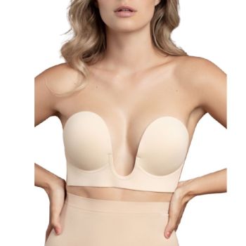 Bye-bra - Soutien-gorge sans Poignées Beige Bonnet a