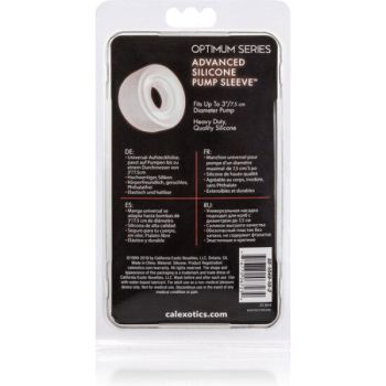 Manchon de Pompe en Silicone Adv Transparent