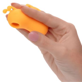 Neon Vibes Buzzing Vibe le Stimulateur de Doigts 10 Vibrations Orange