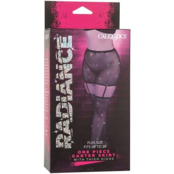 Radiance Jupe Jarretières Cuisses Grande Taille