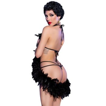 Chilirose - Cr 4479 Body sans Crochet Bleu S/m