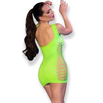 Chilirose - Robe Cr 4618 Verte S/m
